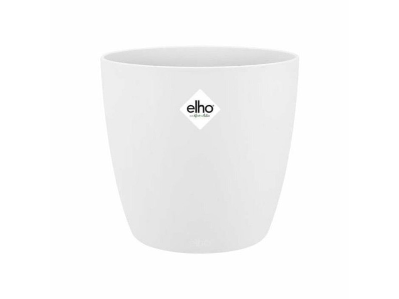 Саксия Elho Бял Пластмаса Кръгъл