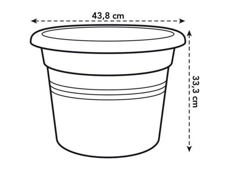 Саксия Elho   Кръгъл Розов Пластмаса Ø 30 cm