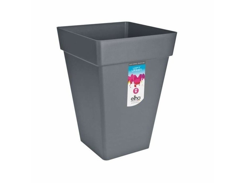 Саксия Elho Ø 29,5 cm Антрацит полипропилен Пластмаса Квадратек