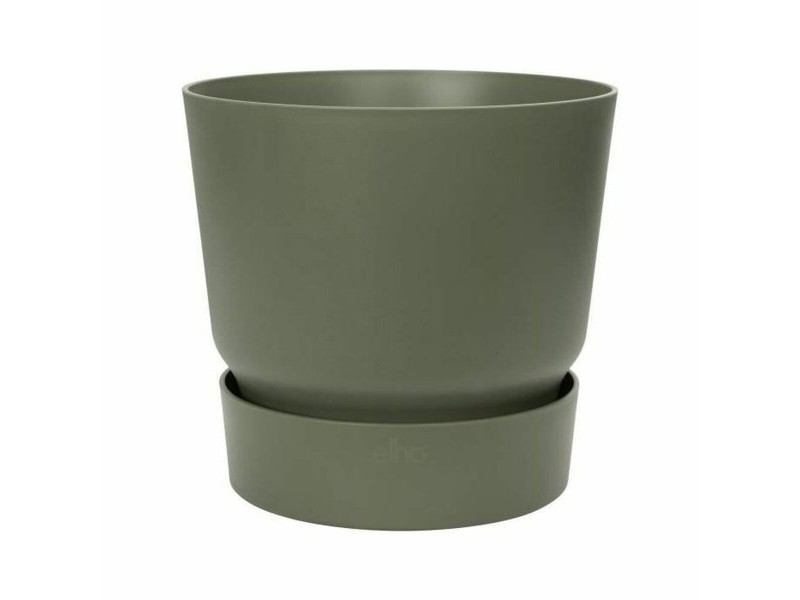 Саксия Elho Greenville Ø 24,48 cm Зелен Пластмаса Кръгъл Ø 25 cm Ø 24,5 x 23,30 cm