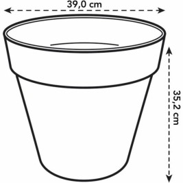 Саксия Elho   Кръгъл Пластмаса Ø 40 cm