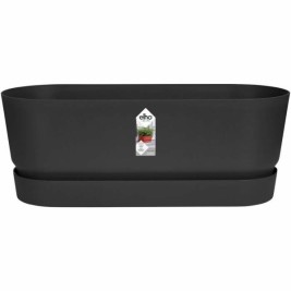 Саксия Elho   Черен 50 cm Пластмаса Овална