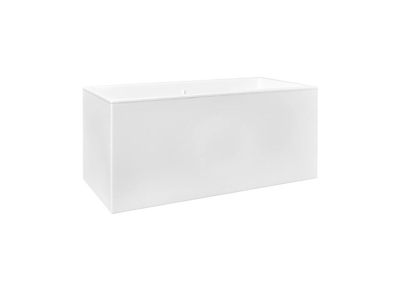 Саксия Elho 59 x 30 x 29 cm Бял Пластмаса Квадратен Модерен