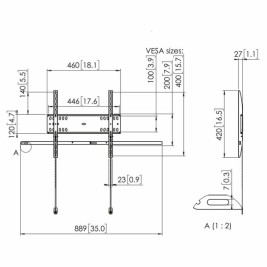 Поставка за телевизор Vogel's 7045000 50 kg 55