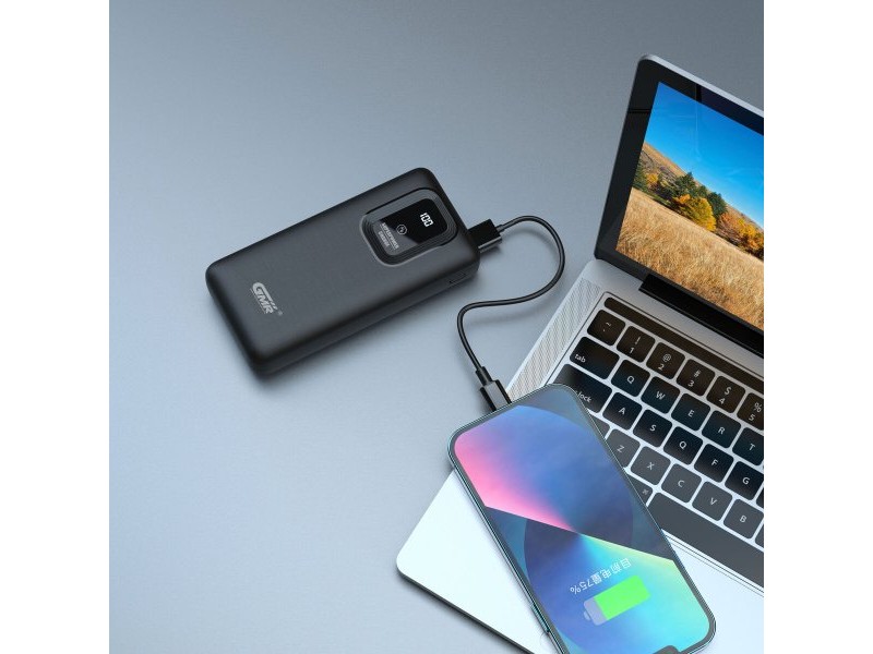 Преносимо зарядно устройство Goms 25000 mAh