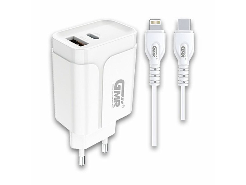USB зарядно 3.0 Goms Lightning 20 W
