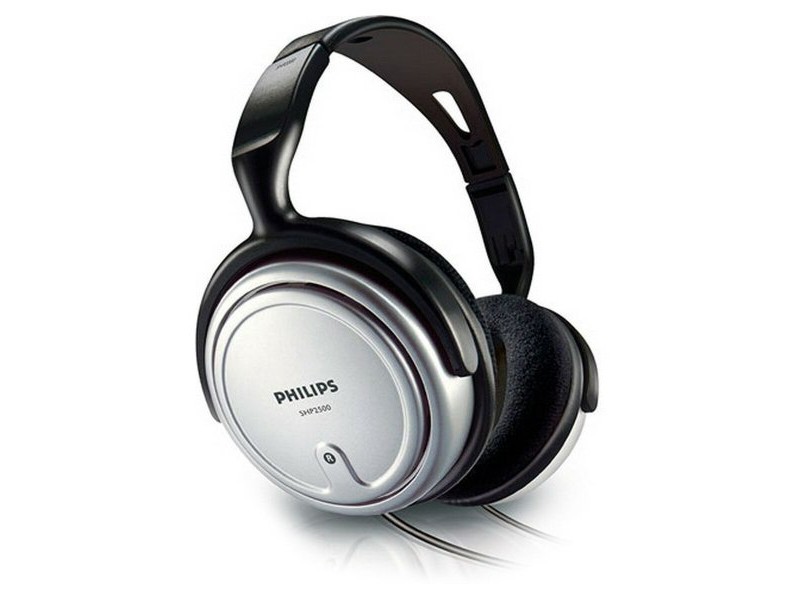 Слушалки с лента за глава Philips SHP2500/37 95 dB TV Черен С кабел