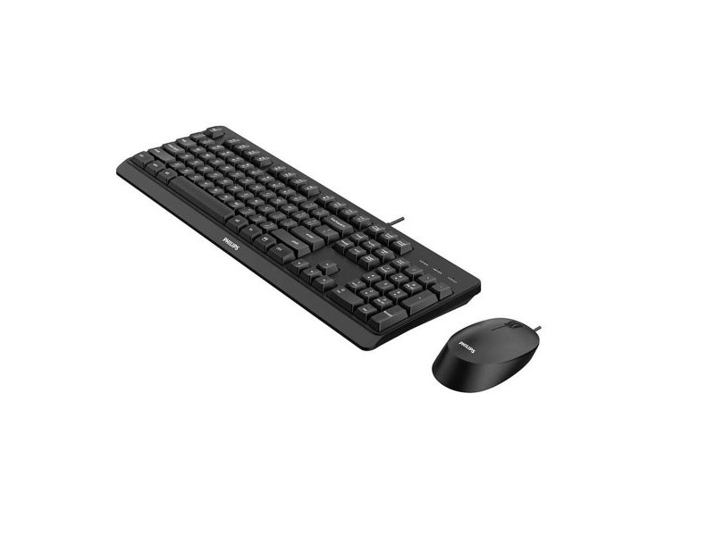 Клавиатура с мишка Philips SPT6207BL/16 Испанска Qwerty
