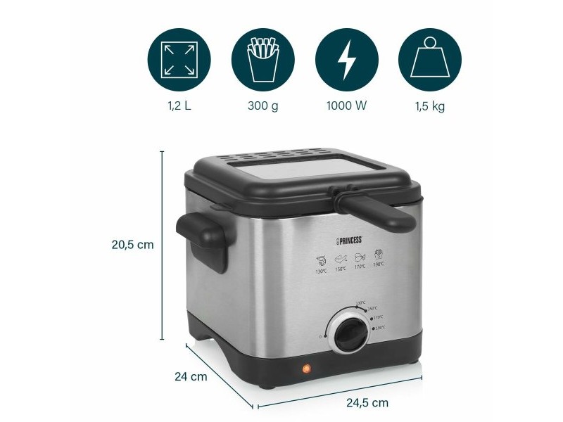 Фритюрник Princess 1000 W 1,5 L