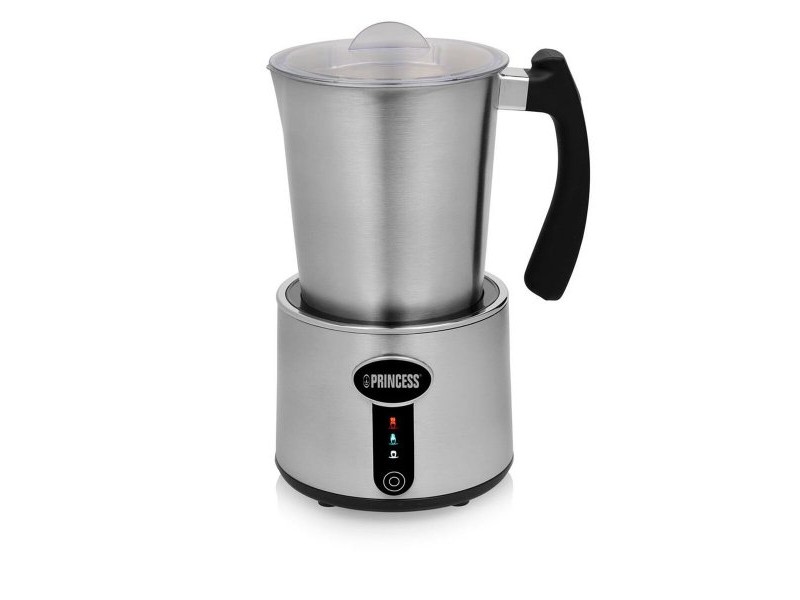 Уред за Разбиване на Мляко на Пяна Princess 01.243005.01.001 Сребрист 650 W 500 ml