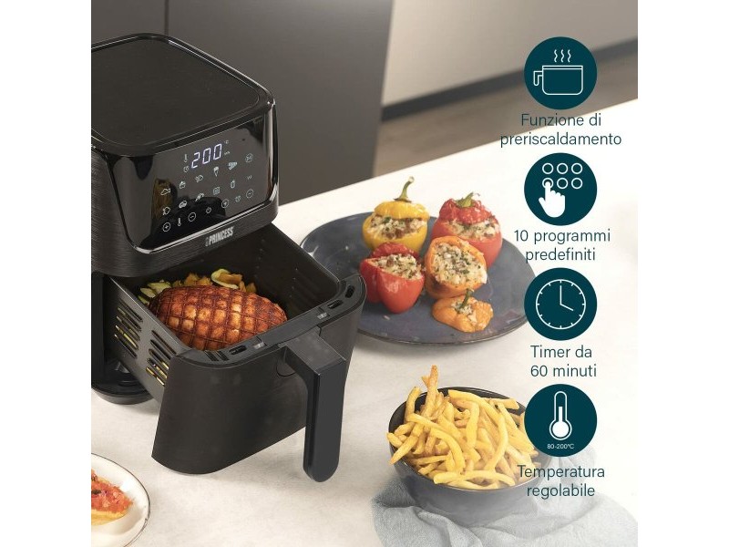 въздушен фритюрник Princess 01.182031.01.001 Черен 3,5 L