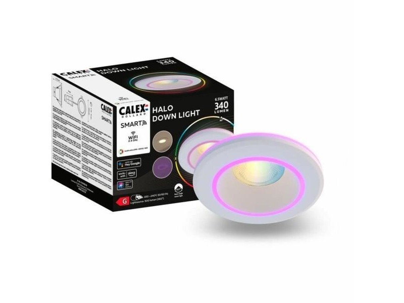 LED крушка Calex Бял G 500 lm