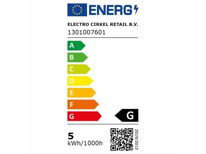 LED крушка Calex Бял G 4,9 W (2700 K)
