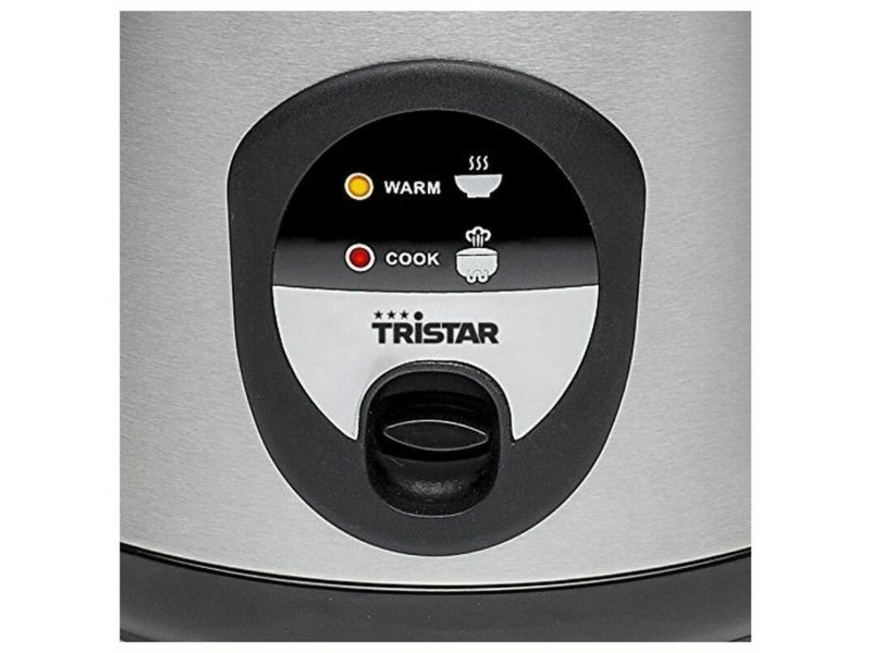 уреда за ориз Tristar RK-6127 Сив Черен/Сребрист Сребрист Неръждаема стомана 500 W