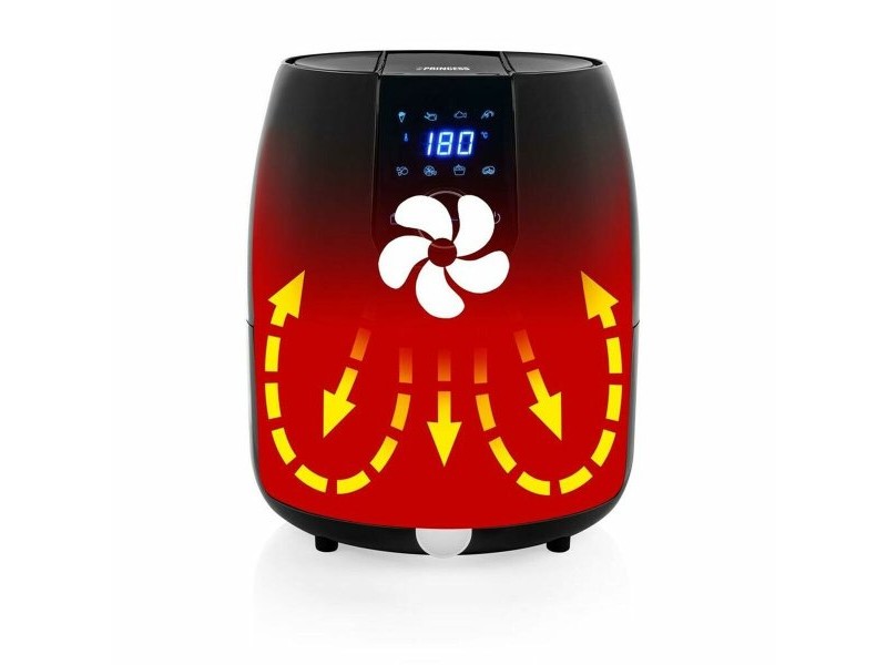 въздушен фритюрник Princess 01.182025.01.001 Черен 4,5 L 1500 W