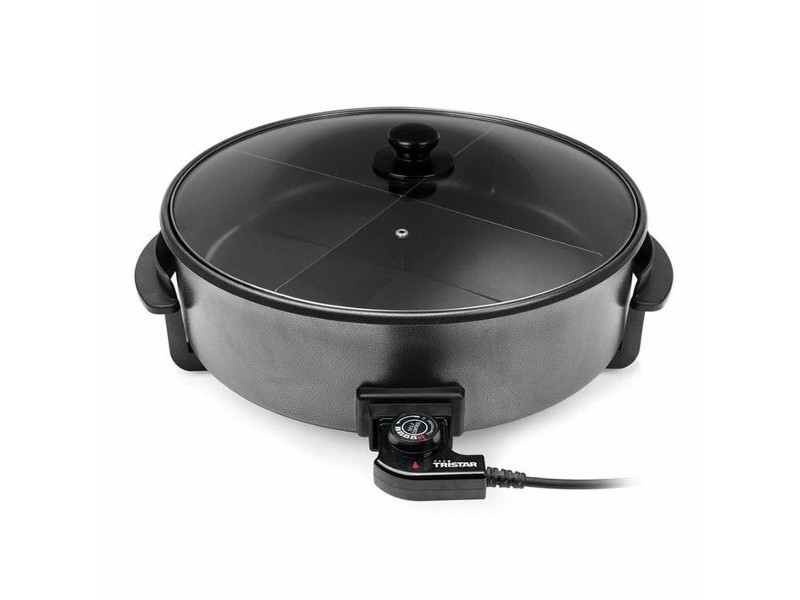 Електрически Тиган Tristar PZ-9145 1500 W Ø 40 cm Черен Метал