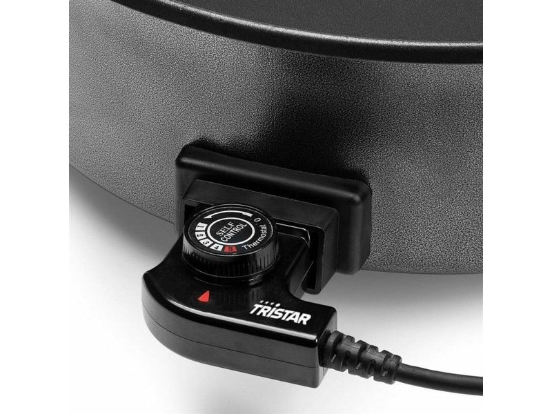 Електрически Тиган Tristar PZ-9145 1500 W Ø 40 cm Черен Метал