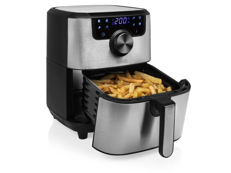 въздушен фритюрник Princess 01.182033.01.001 1500 W Черен Сребрист 4,5 L