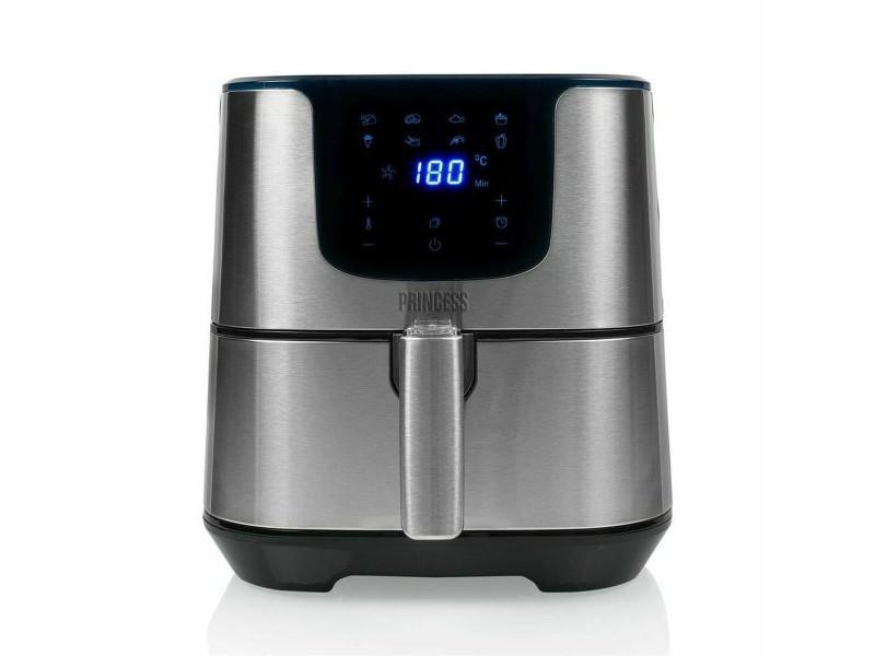 въздушен фритюрник Princess 182060 1700 W 5,5 L Сребрист въздушен фритюрник Princess 182060 1700 W 5,5 L Сребрист