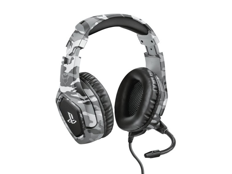 Безжични слушалки Trust 23531 GXT488 Сив