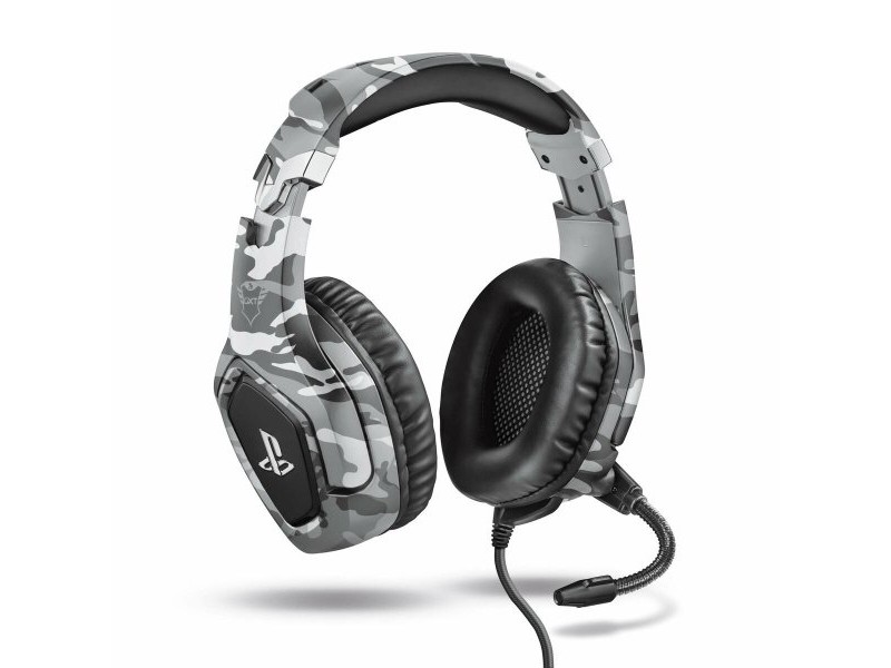 Безжични слушалки Trust 23531 GXT488 Сив