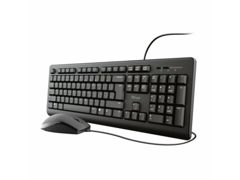 Клавиатура Trust Trust Черен Испанска Qwerty