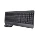Клавиатура с мишка Trust Trezo Черен Испанска Qwerty