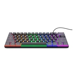 Клавиатура за игри Trust GXT 867 Acira Черен Многоцветен QWERTY Qwerty US