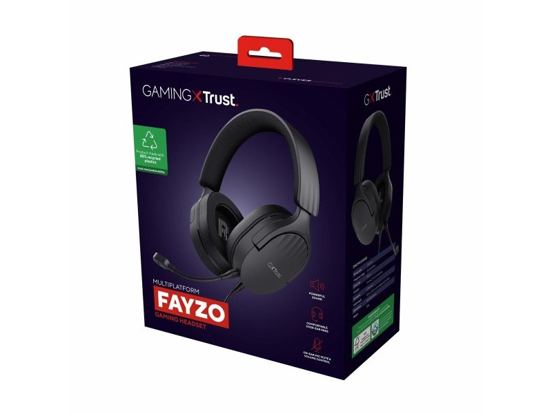 Слушалки с микрофон Trust 24898 Черен