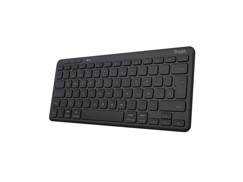 Безжична клавиатура Trust 25059 Черен Испанска Qwerty