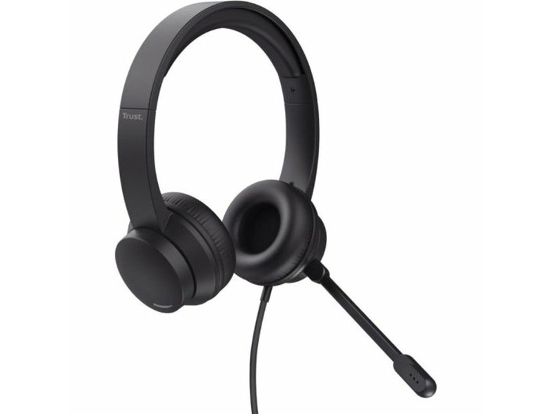 Слушалки с микрофон Trust 25087 Черен