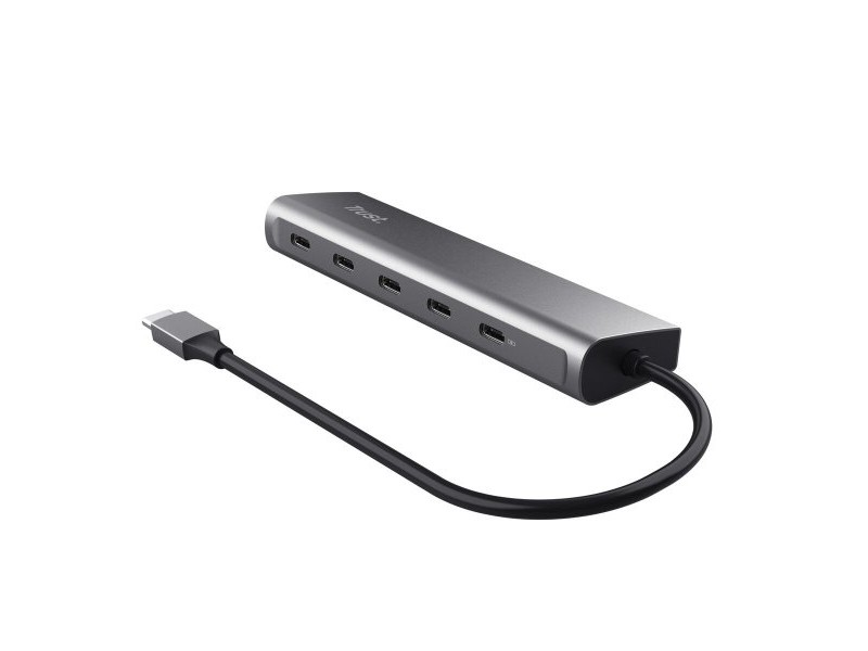 USB извод Trust 25136 Сребрист (1 броя)