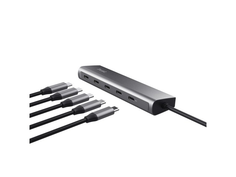 USB извод Trust 25136 Сребрист (1 броя)