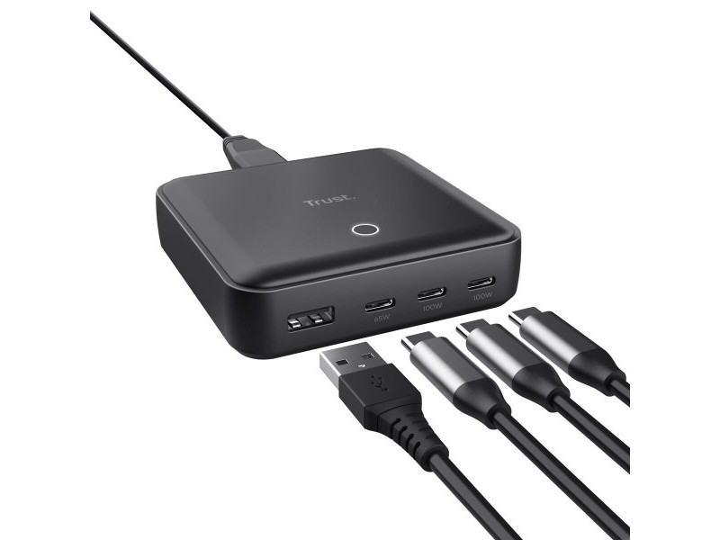 Док / зарядна база Trust 25242 USB 2.0 Вид C