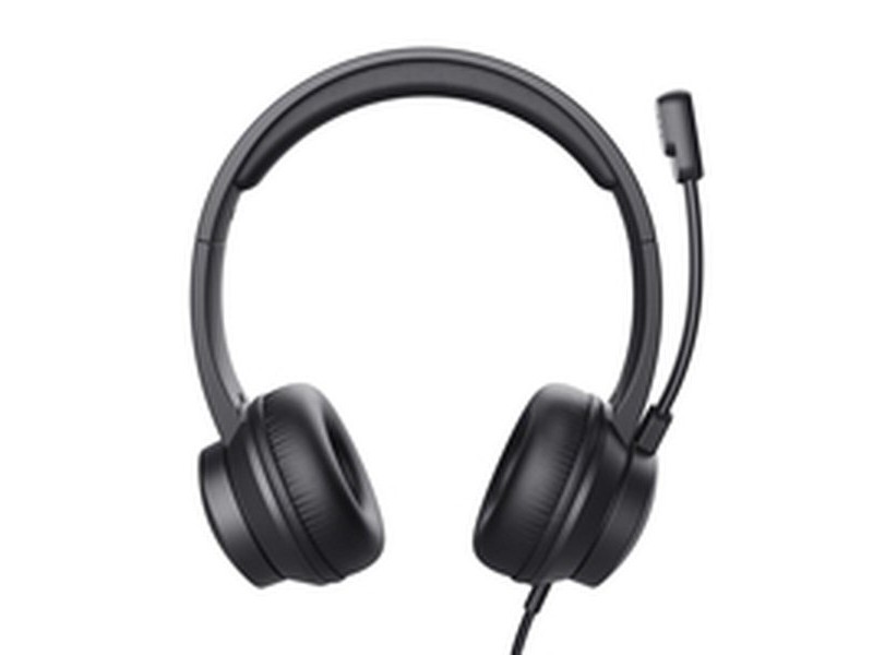 Слушалки с микрофон Trust HS-150 Черен