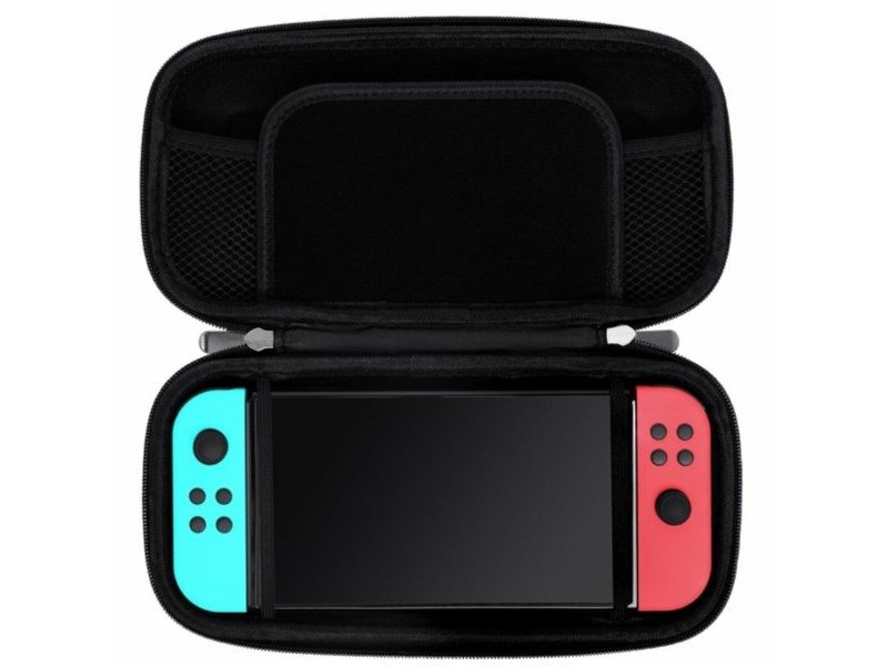 Калъф и протектор за екран за Nintendo Switch Trust GTX 1248S Син Червен