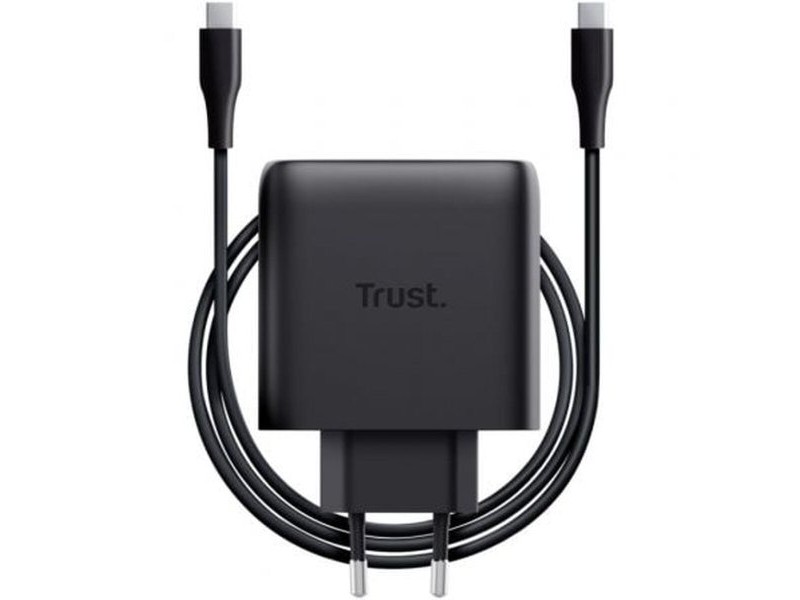 Зарядно за стена Trust 25523 65 W Черен