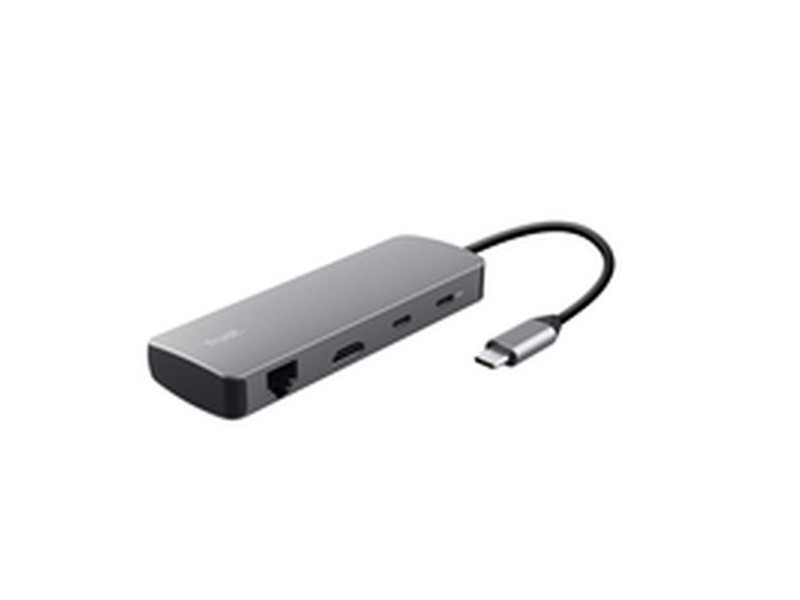 USB извод Trust 25672 Сив