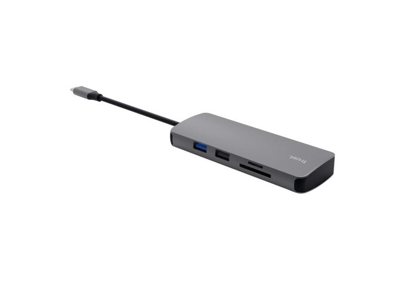 USB извод Trust 25672 Сив