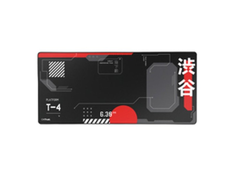 Подложка за мишка за игра Trust 25716 Черен