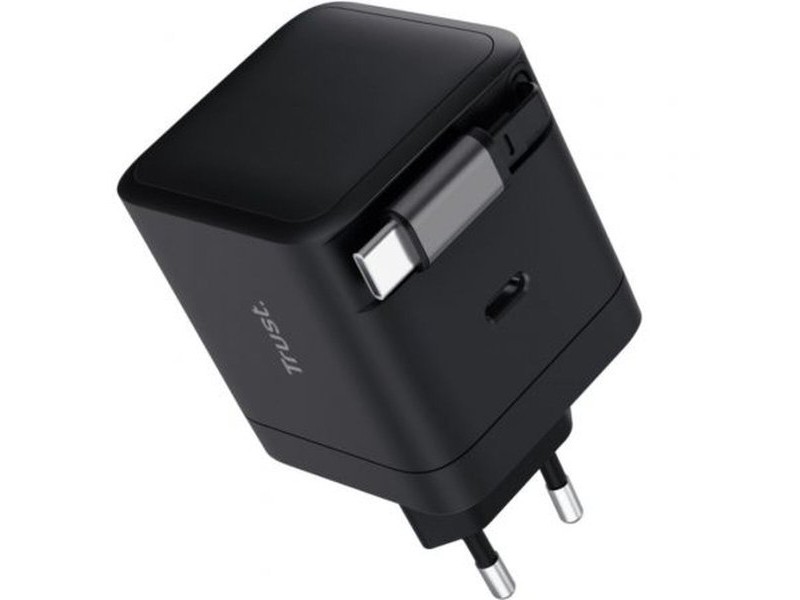 Зарядно за стена Trust 25805 65 W Черен