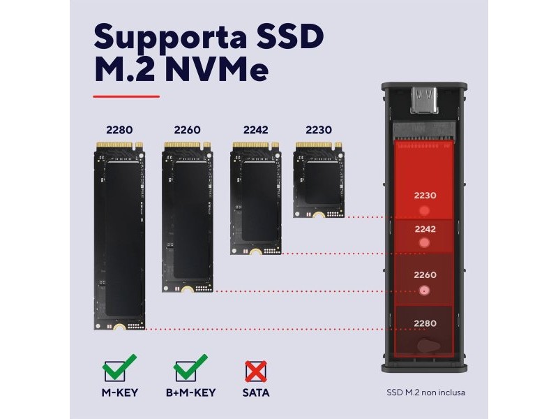 Външна кутия Trust 25806 Черен