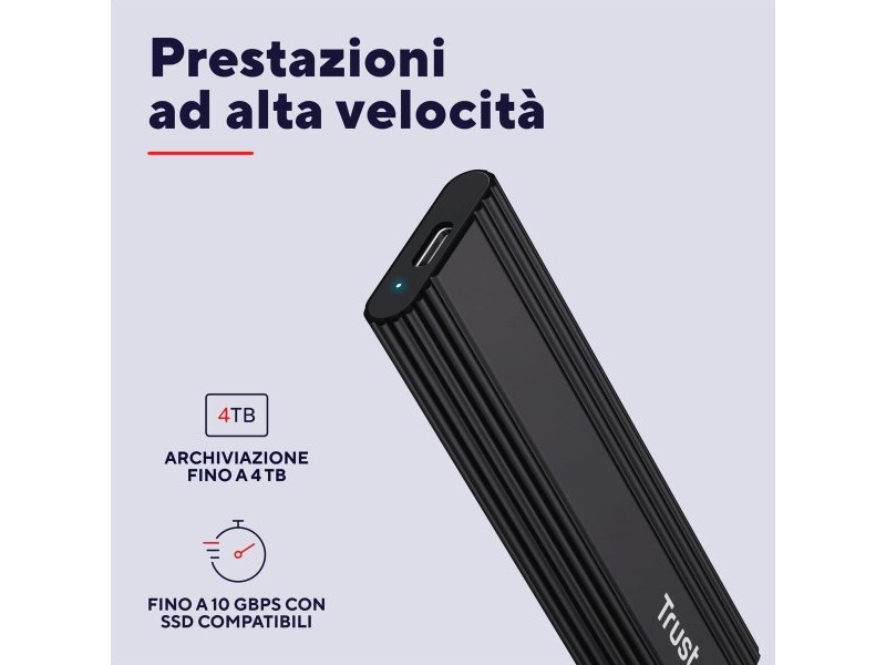 Външна кутия Trust 25806 Черен