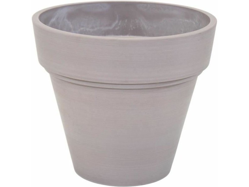 Саксия Mega Collections Ecostone Planter Кафяв Тъмнокафяв Пластмаса Рециклиран 43 x 43 x 74 cm 41 x 35 cm