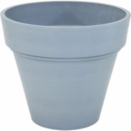 Саксия Mega Collections Ecostone Planter Сив Пластмаса Рециклиран 43 x 43 x 74 cm 41 x 35 cm