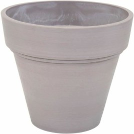 Саксия Mega Collections Ecostone Planter Кафяв Тъмнокафяв Пластмаса Рециклиран 55 x 51 cm