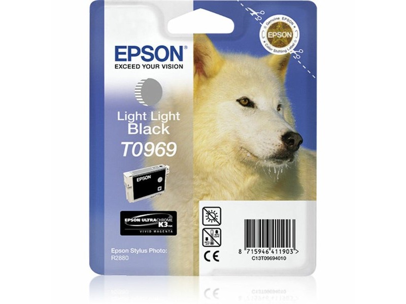 Оригиална касета за мастило Epson Светло сив