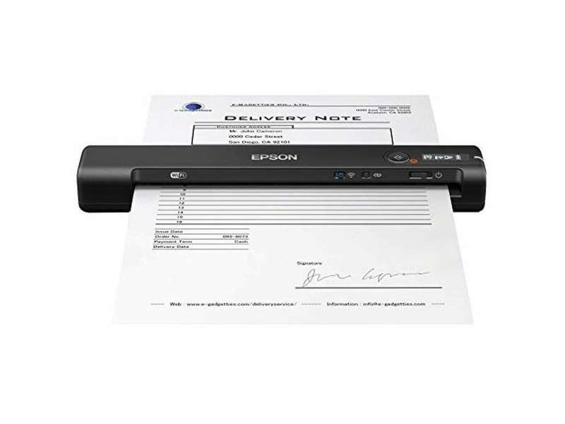 Преносим скенер Epson B11B253401 600 dpi WIFI USB 2.0