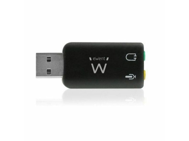 USB звуков адаптер Ewent EW3751 USB 2.0
