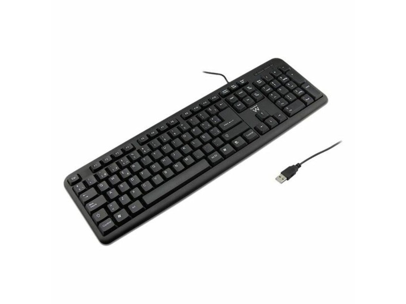 Клавиатура Ewent EW3109 PS/2 USB Черен